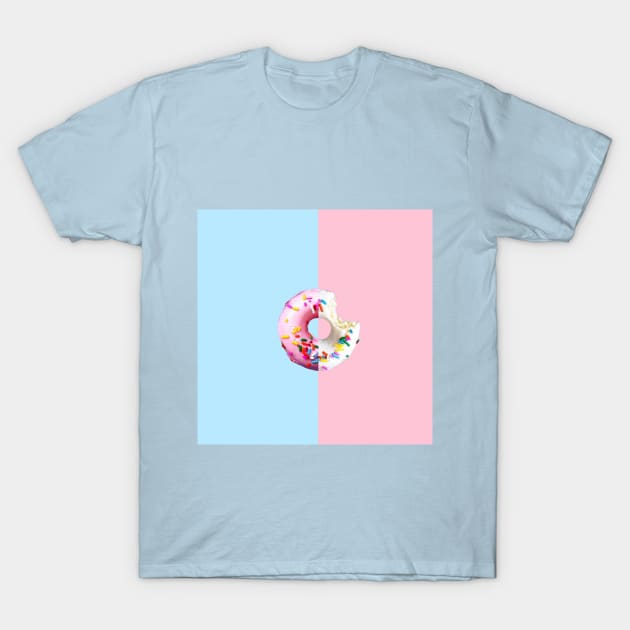 donut surrealism T-Shirt by Evolution17